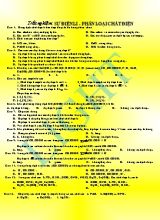 Bài tập trắc nghiệm Hóa học 11 Sự điện li - Phân loại chất điện